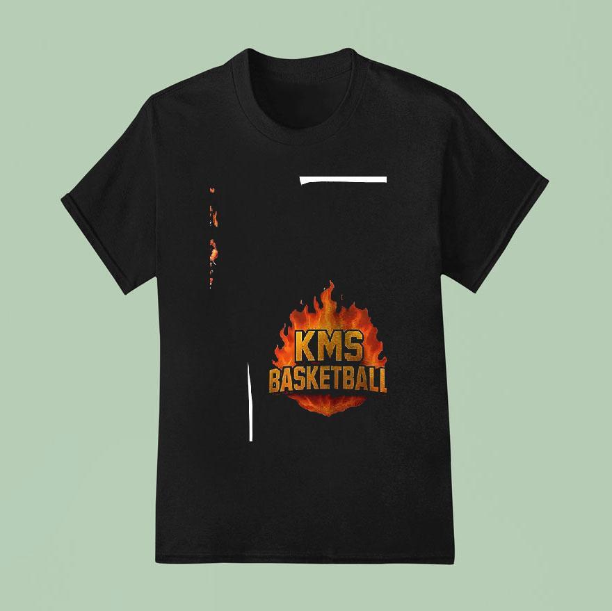 Team Kms Basketball Caricature T Shirt
