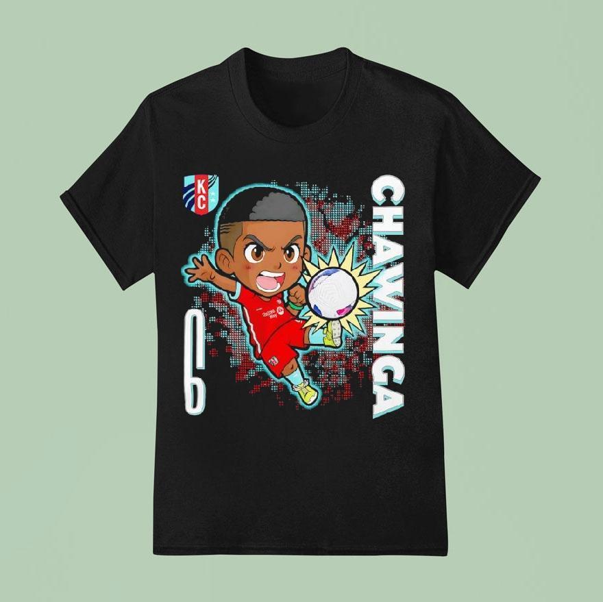 Temwa Chawinga Kansas City Current Soccer Chibi T Shirt