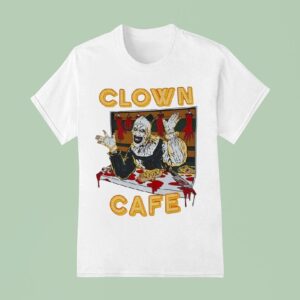 Terrifier Clown Cafe Horror T Shirt