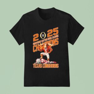 Texas Longhorns Defeat Ohio State Buckeyes Mascot Goodyear Cotton Bowl Classic Champions Ncaa Bowl Games Season T Shirt