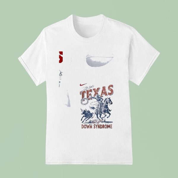 Texas Rangers X The Burger Family Foundation All For Texas All For Down Syndrome T Shirt