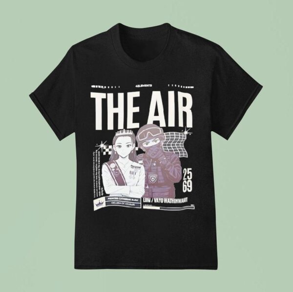 The Air Princess Catherine Blew De Laina Of Lom Vayo Wathinwani T Shirt