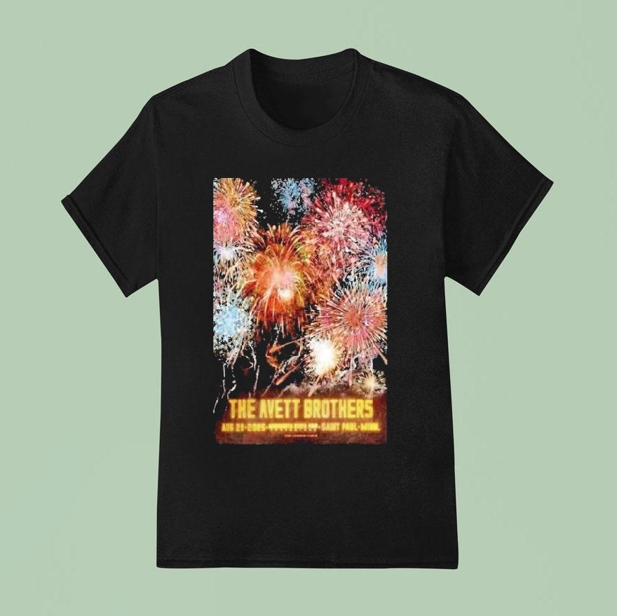 The Avett Brothers Minnesota State Fair In Saint Paul Mn Aug T Shirt