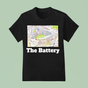 The Battery Atlanta Braves Stadium T Shirt
