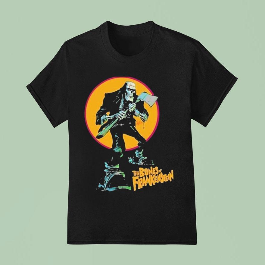 The Bones Of Frankenstein Halloween T Shirt