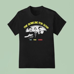 The Bowling For Soup Three Stooges Fan Page Member T Shirt