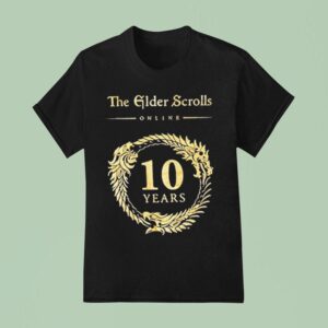 The Elder Scrolls Online Th Anniversary T Shirt