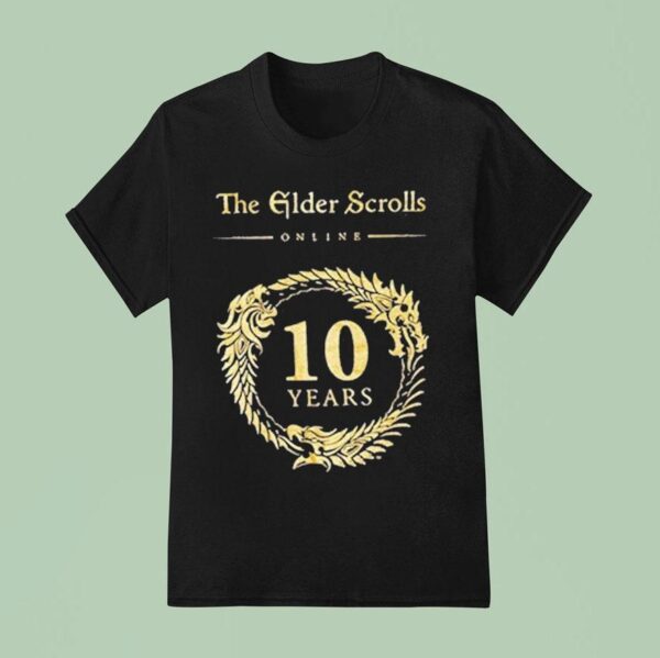 The Elder Scrolls Online Th Anniversary T Shirt