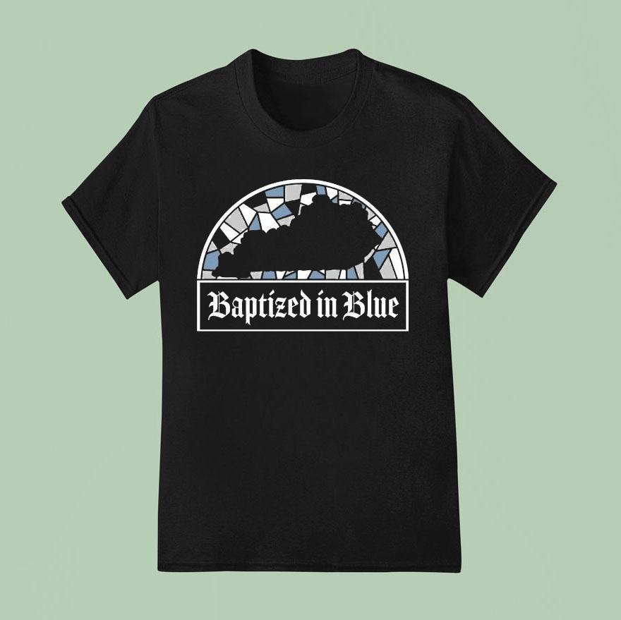 The Gettin Place Baptized In Blue T Shirt