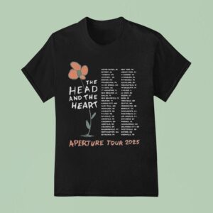 The Head And The Heart Aperture Tour Dates T Shirt