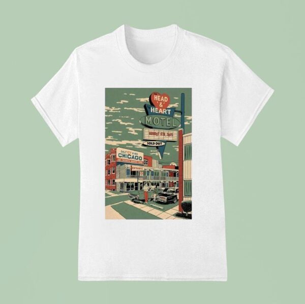 The Head And The Heart August Chicago Il T Shirt