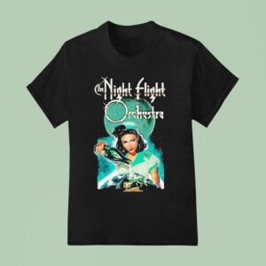 The Night Flight Orchestra Moon Over Australia Tour T Shirt
