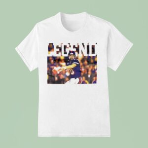 The Oxford Legend Eli Manning Ole Miss Rebels Football T Shirt