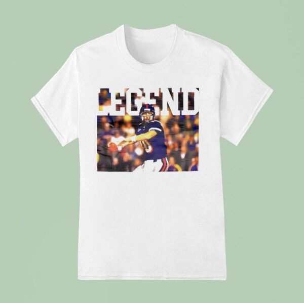 The Oxford Legend Eli Manning Ole Miss Rebels Football T Shirt