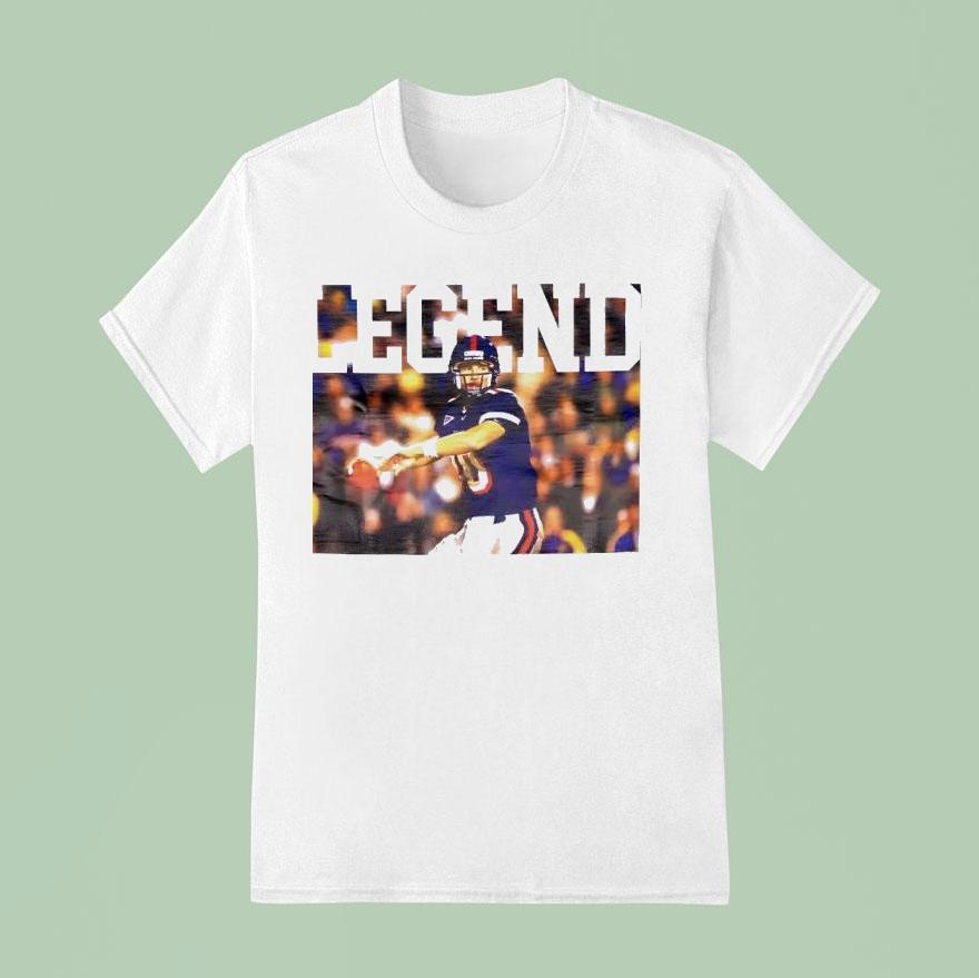 The Oxford Legend Eli Manning Ole Miss Rebels Football T Shirt