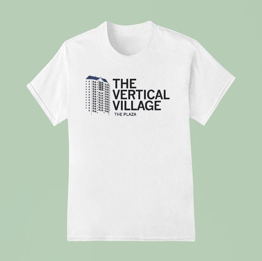 The Plaza The Vertical Village T Shirt