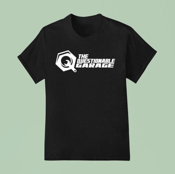 The Questionable Garage Logo T Shirt