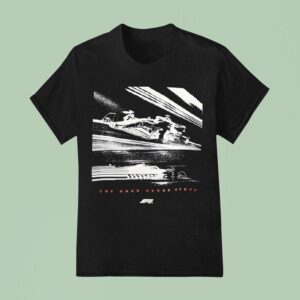 The Race Never Stops Formula Logo T Shirt