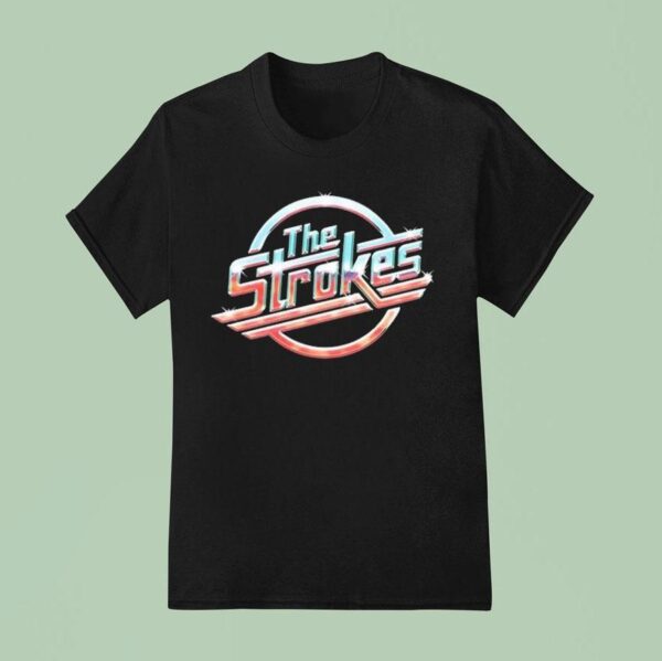 The Strokes Chrome Magna Logo T Shirt