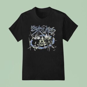 The Strokes Heavy Knit Garment Photo T Shirt