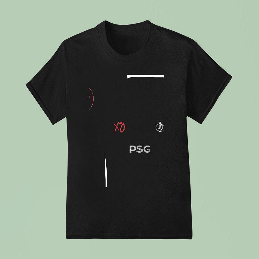 The Weeknd X Paris Saint Germain For An Xo Stadium T Shirt