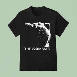 The Wombats Silhouette Bear T Shirt
