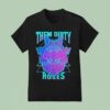 Them Dirty Roses Cosmic Wolf T Shirt