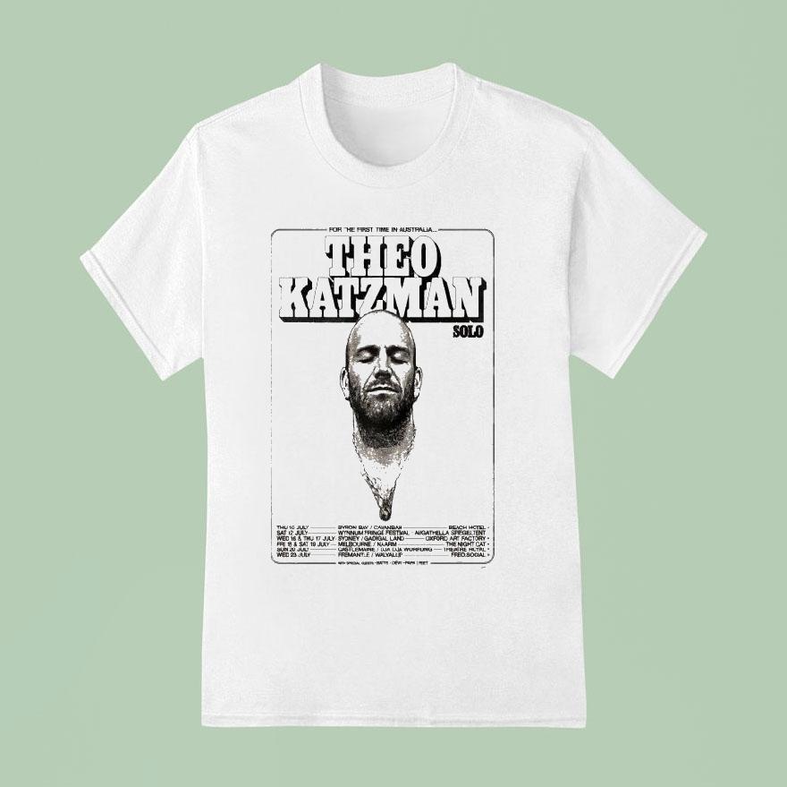 Theo Katzman Solo For The First Time In Australia Tour T Shirt