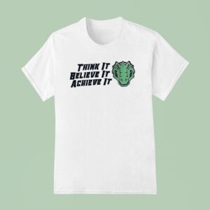 Think It Believe It Achieve It Archer Lodge Middle School Logo T Shirt