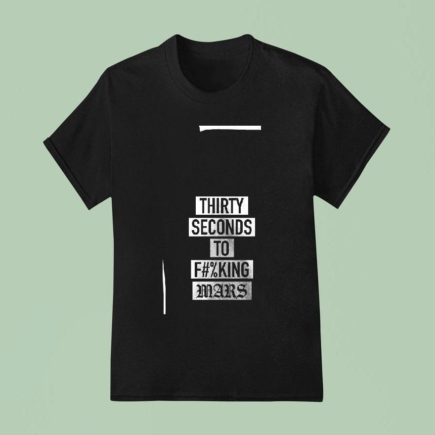 Thirty Seconds To Fcking Mars A Beautiful Lie T Shirt