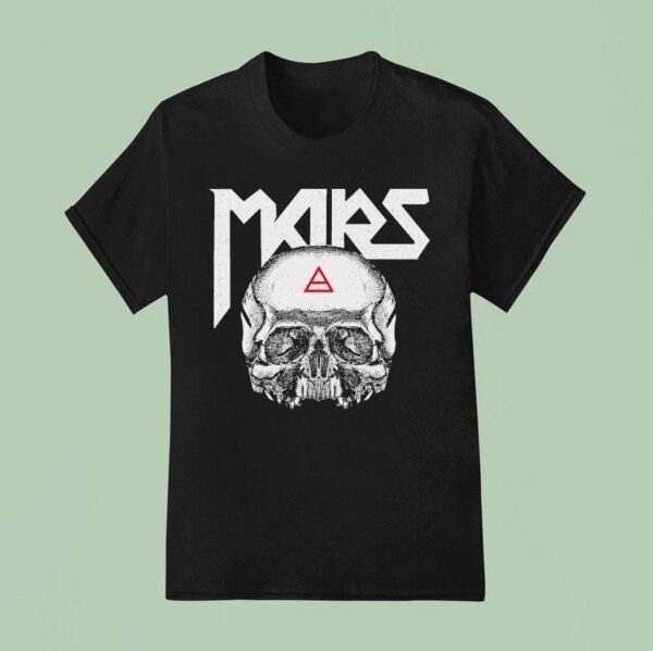 Thirty Seconds To Mars A Beautiful Lie Th Anniversary Triad Skull T Shirt