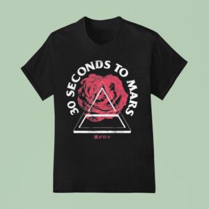 Thirty Seconds To Mars Triad Rose T Shirt