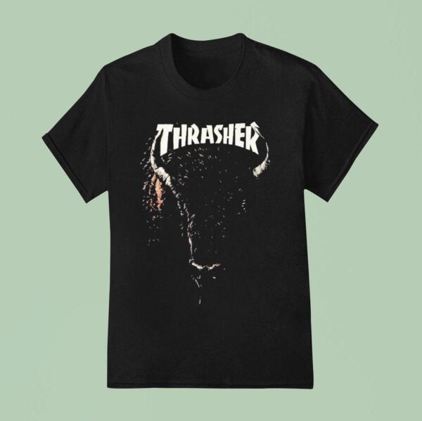 Thrasher Magazine Thrasher Bison T Shirt