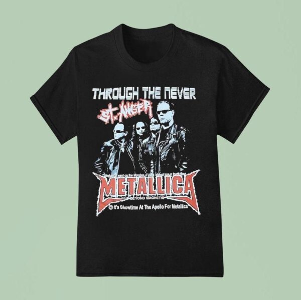 Through The Never St Anger Metallica Beyond Magnetic T Shirt