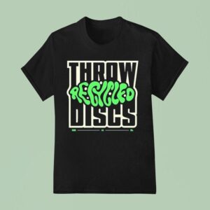 Throw Recycled Discs Trash Panda Disc Golf Est T Shirt