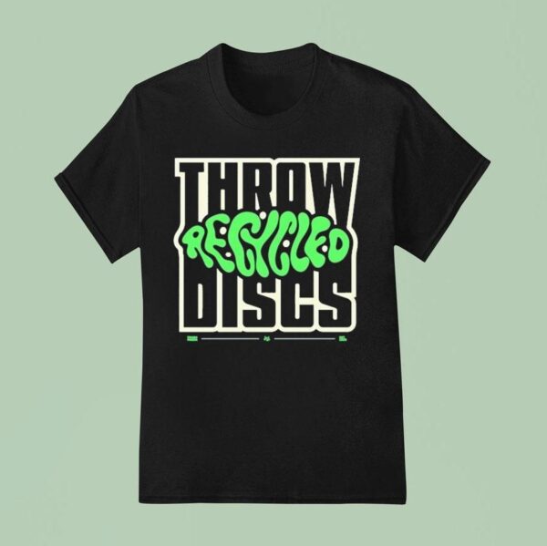 Throw Recycled Discs Trash Panda Disc Golf Est T Shirt