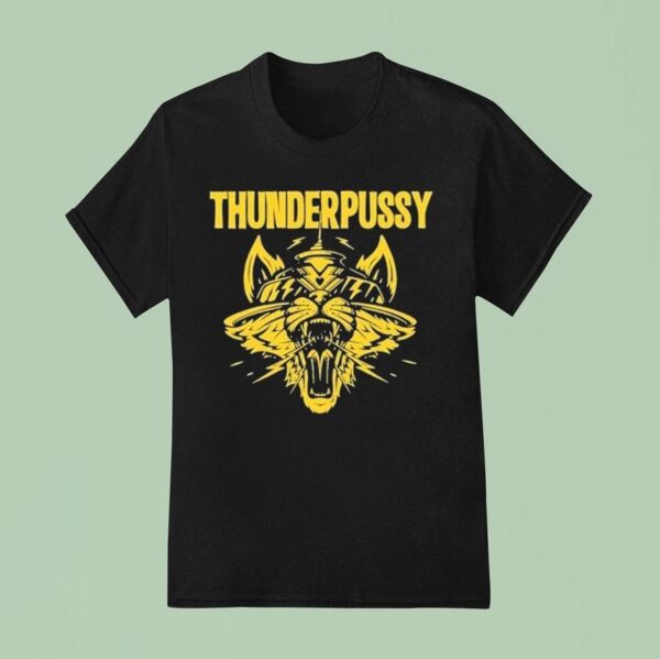 Thunderpussy Cat Head T Shirt