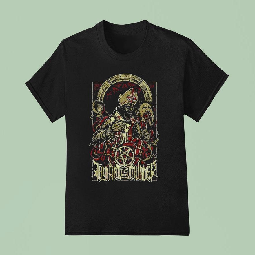Thy Art Is Murder Evil Pope T Shirt