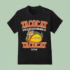 Tiger In A Football Tacocat Spelled Backwards Is Tacocat Go Team T Shirt