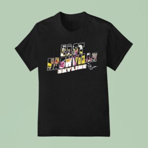 Todd Snider East Nashville Skyline T Shirt
