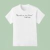 Todd Snider Records On My Floor T Shirt