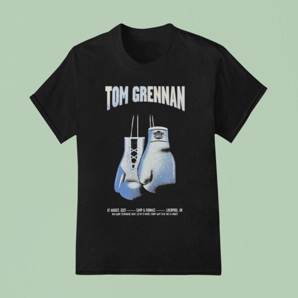 Tom Grennan Concert Liverpool Uk At Camp Furnace Aug T Shirt