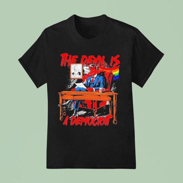 Tom Macdonald The Devil Is A Democrat Chair T Shirt
