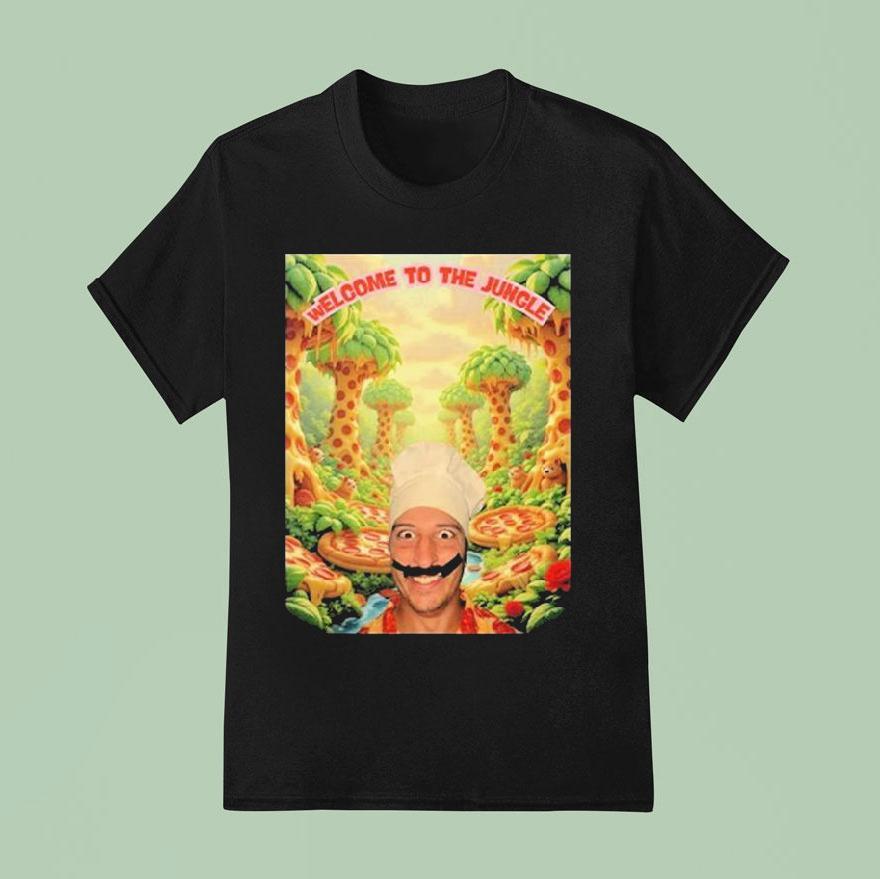 Tony Pepperoni Welcome To The Jungle Pizza S T Shirt