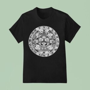 Top Aztec Calendar T Shirt