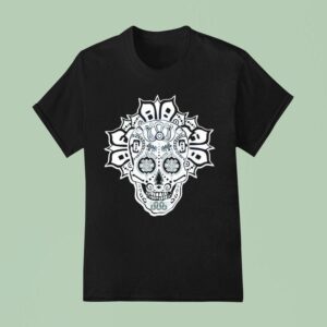 Top Miquiztli Skull T Shirt