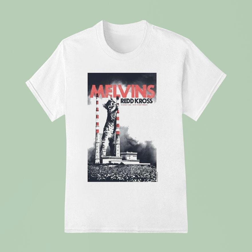 Tour Melvins Dublin Ireland Aug Ca T Shirt
