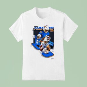 Tre Harris Los Angeles Chargers Football Lightning T Shirt