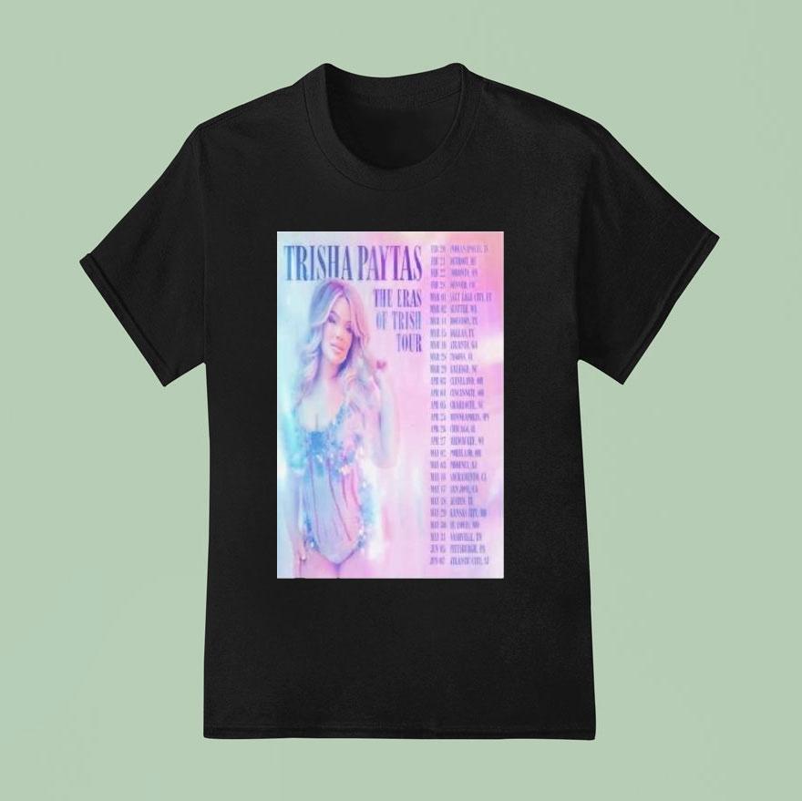 Trisha Paytas The Eras Of Trish Tour T Shirt