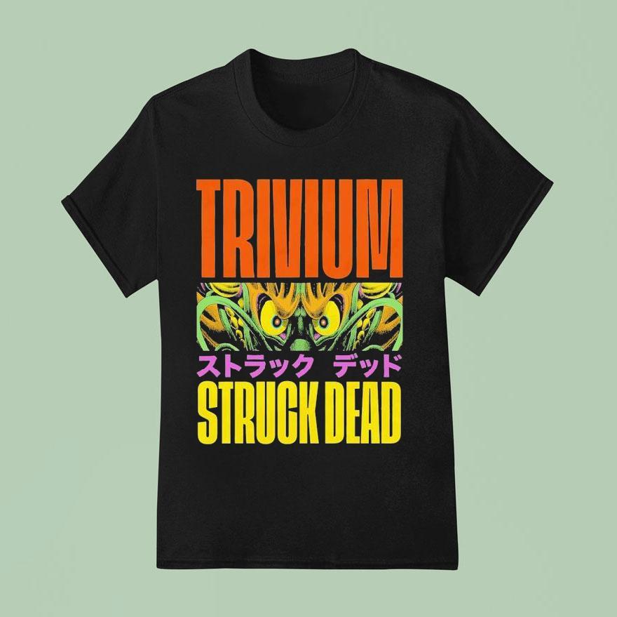 Trivium Struck Dead Dragon Eye T Shirt